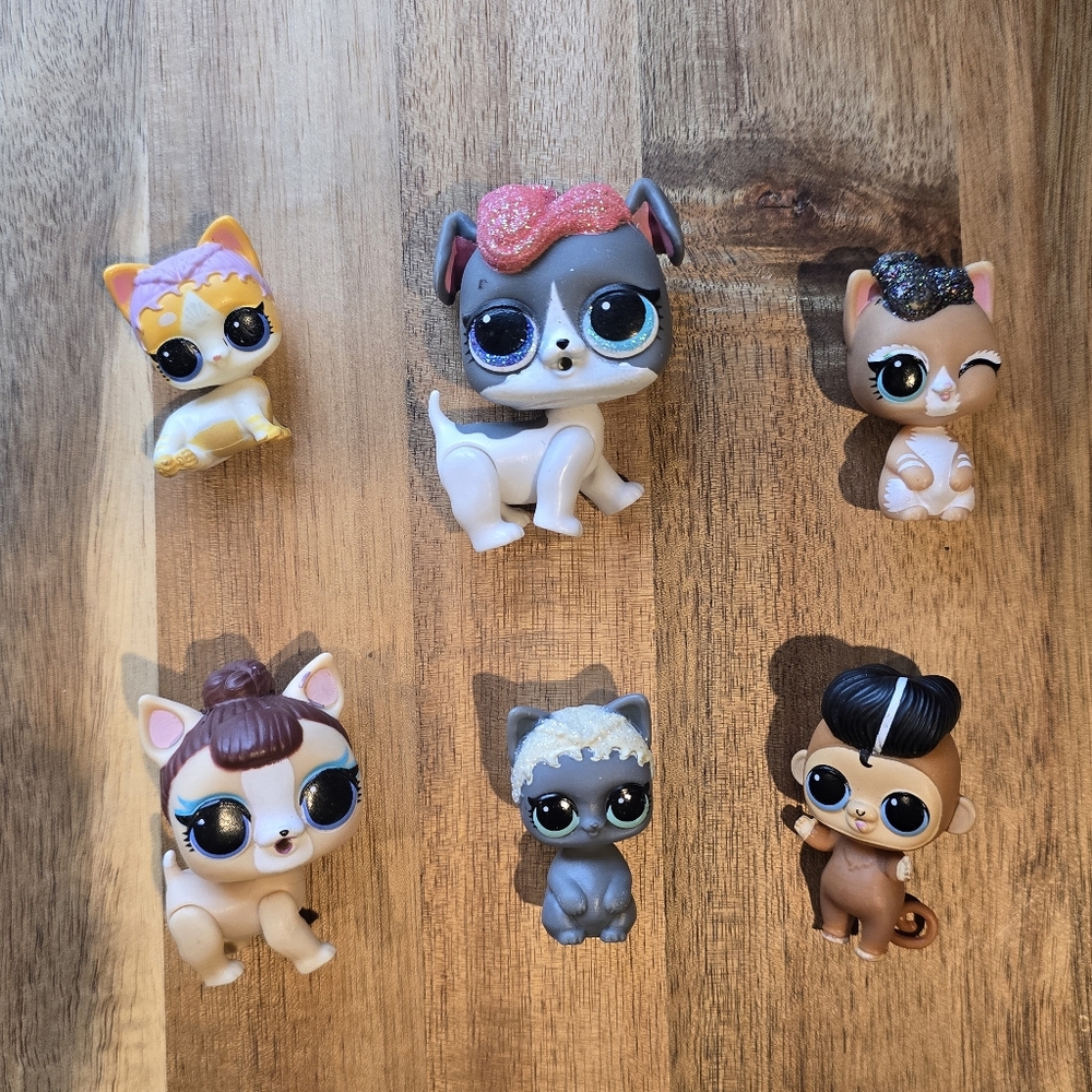 L.O.L Surprise Pets Cat Dog Monkey
